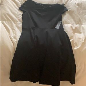 Lulus Black Off the Shoulder Dress